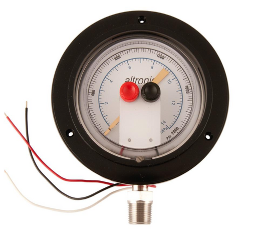 ALTRONIC SWITCH GAUGE P/N: 45PHL - 200 y 600 NPT 1/4" (5000NPT 1/2")